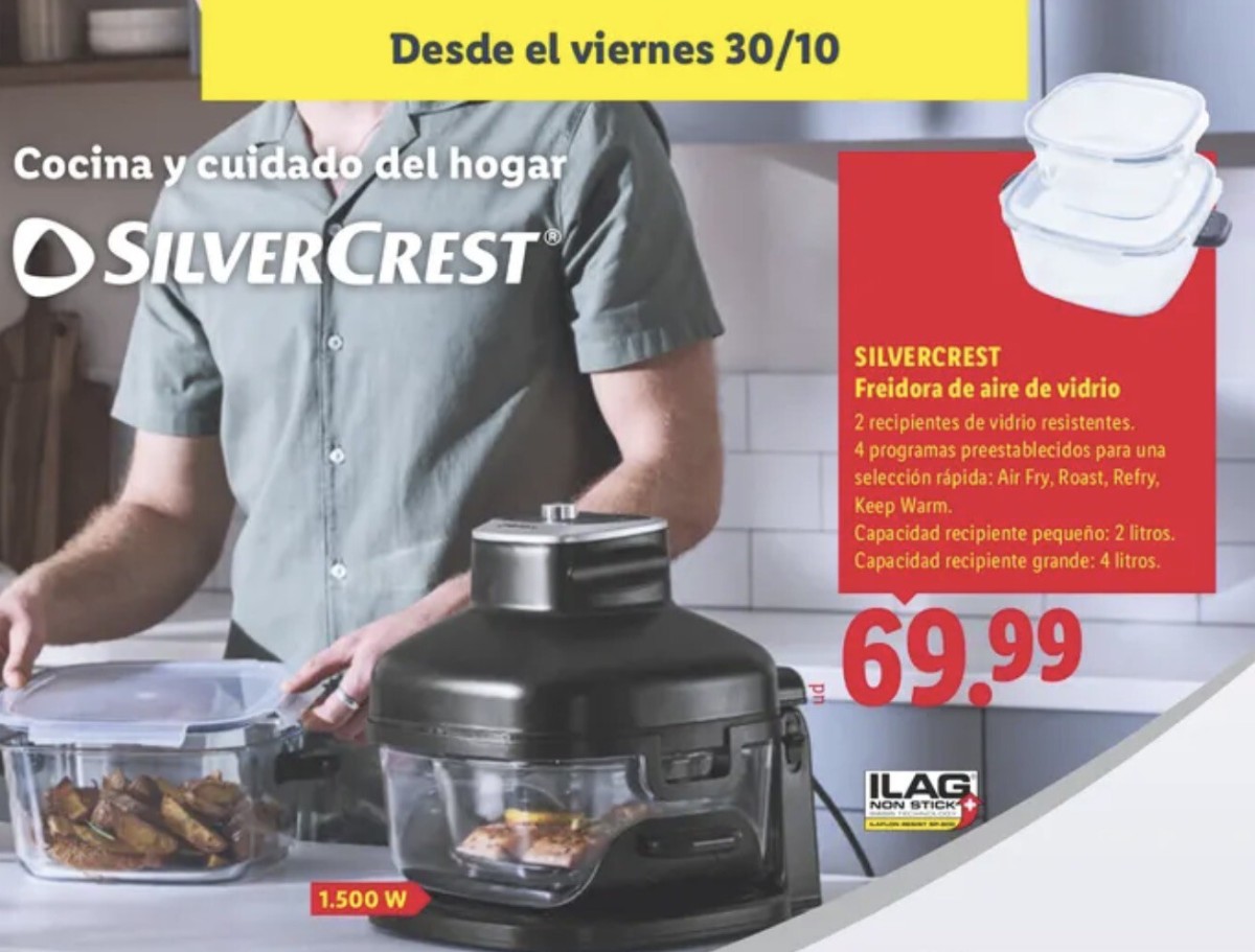 Freidora Lidl