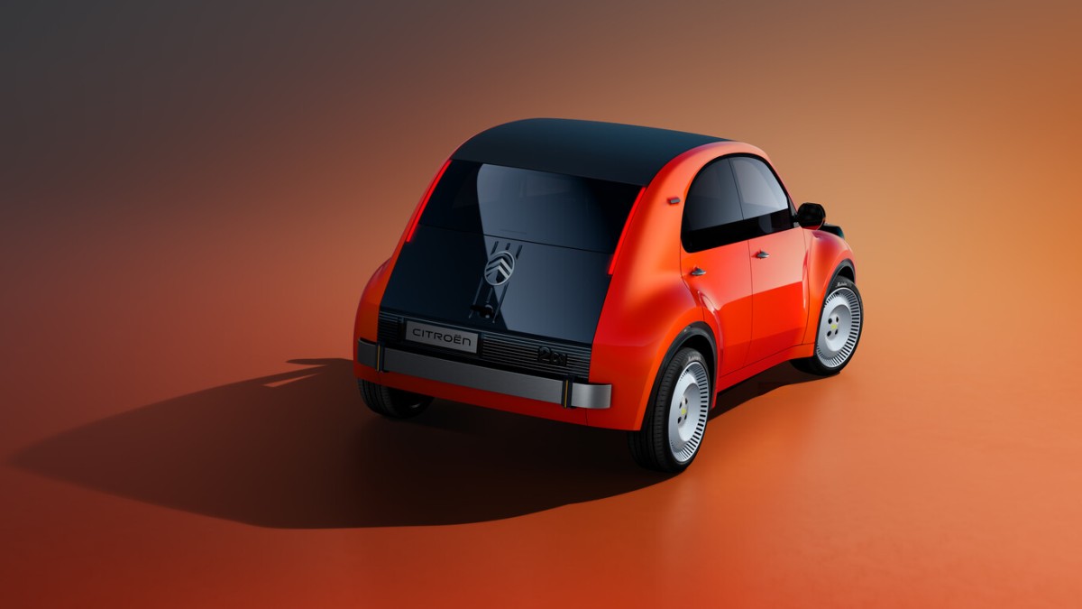 Citroen 2 CV trasera